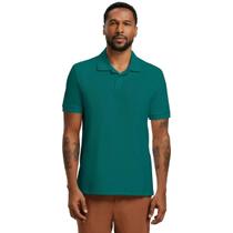 Camiseta Hering Polo Básica Masculina Regular Em Piquet Verde