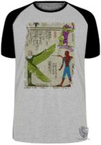 Camiseta Hieróglifos Homem Aranha Blusa Plus Size extra grande adulto ou infantil