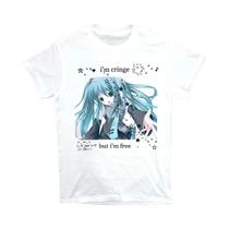 Camiseta Hip-hop Com Estampa De Anime Japonês Y2K, Top Gráfico Casual E Fofo Para Meninas Camiseta Hip-hop Com Estampa De Anime Japonês Y2K, Top Gráfico Casual E Fofo Para Meninas