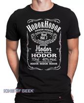 Camiseta Hodor Hold The Door Game Of Thrones Camisa Série
