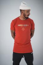 Camiseta holográfica gold vermelha