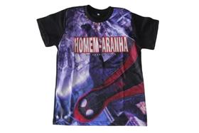Camiseta Homem Aranha Aranhaverso Spiderman Miles Morales Blusa Adulto Unissex H165 BM - Heróis