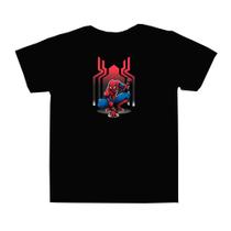 Camiseta Homem Aranha herói desenho animado infantil e adulto camisa - Acl ateliê