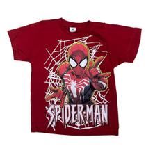 Camiseta Homem Aranha Spiderman Blusa Infantil Maj1704