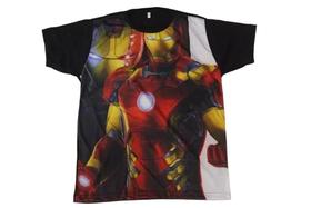 Camiseta Homem De Ferro Iron Man Vingadores Super Herói Blusa Adulto Unissex H073 BM Camiseta Homem De Ferro Iron Man Vingadores Super Herói Blusa Adulto Unissex H073 BM
