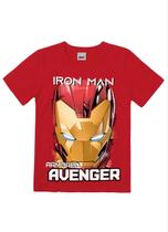 Camiseta Homem De Ferro Vingadores Malwee Kids Ref. 83164