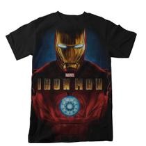 camiseta homem de ferro