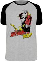 Camiseta Homem Formiga e a Vespa Blusa Plus Size extra grande adulto ou infantil