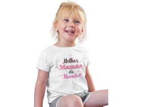 Camiseta Homenagem Dia das Mães Infantil