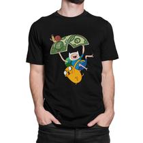 Camiseta Hora De Aventura Finn E Jake Camisa Estampada - MECCA