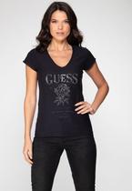 Camiseta Hotfix Flower Guess