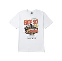 Camiseta HUF Blazing Jams Tee White Camiseta HUF Blazing Jams Tee White