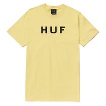 Camiseta Huf Essentials OG Logo Masculina Areia