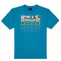 Camiseta Huf Fractal Masculina Petróleo Camiseta Huf Fractal Masculina Petróleo