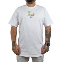 Camiseta Huf Silk Best Friend Branco - Masculina