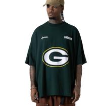Camiseta Huge Oversized Approve x NFL II Packers Verde