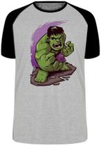 Camiseta Hulk Blusa Plus Size extra grande adulto ou infantil
