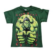 Camiseta Hulk Infantil Blusa Super Herói Maj1163