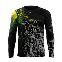 Camiseta Hunter Mar Negro - Shot Camiseta Hunter Mar Negro - Shot