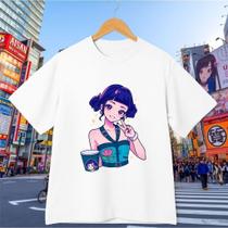 Camiseta Huntrix KPOP Unissex Estilo Coreano Tendência Moda Infanto Juvenil Adulto Tal Mãe Tal Fil
