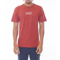 Camiseta Hurley Box WT24 Masculina Vermelho