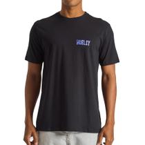 Camiseta Hurley Clash SM25 Masculina Preto