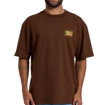 Camiseta Hurley Company Maxfit WT26 Masculina Marrom