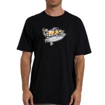 Camiseta Hurley Crazy WT26 Masculina Preto Camiseta Hurley Crazy WT26 Masculina Preto