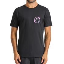 Camiseta Hurley Dirty Smile SM25 Masculina Preto