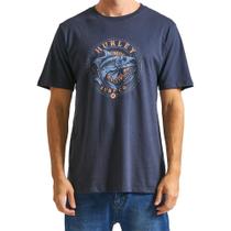 Camiseta Hurley Fish WT24 Masculina Marinho