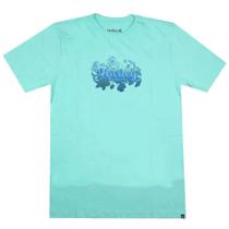 Camiseta Hurley Flower SM24 Masculina Menta