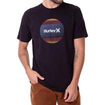 Camiseta Hurley Gradiente Masculina Preto