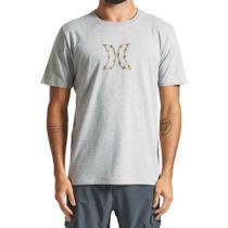 Camiseta Hurley Hard Mescla Cinza Camiseta Hurley Hard Mescla Cinza