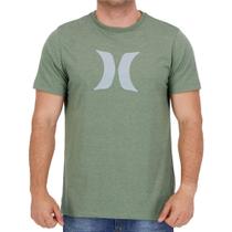 Camiseta Hurley Icon Masculina Verde Mescla