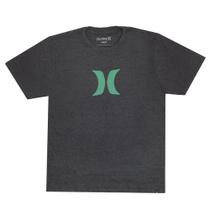 Camiseta Hurley Icon Mescla Preto