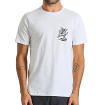 Camiseta Hurley Make SM25 Masculina Branco Camiseta Hurley Make SM25 Masculina Branco