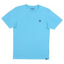 Camiseta Hurley Mini Icon Over WT25 Masculina Azul Claro Camiseta Hurley Mini Icon Over WT25 Masculina Azul Claro