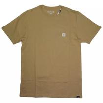 Camiseta Hurley Mini Icon Oversize SM25 Masculina Bege