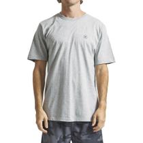 Camiseta Hurley Mini Icon SM24 Masculina Mescla Cinza Camiseta Hurley Mini Icon SM24 Masculina Mescla Cinza