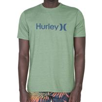 Camiseta Hurley Outline Mescla Menta