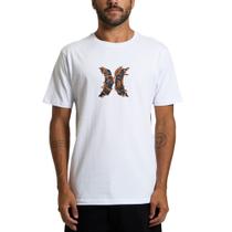 Camiseta Hurley Plus Size Icon Garden Branca Camiseta Hurley Plus Size Icon Garden Branca