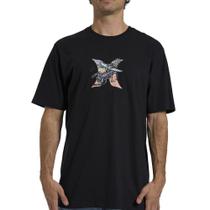 Camiseta Hurley Scoprion WT26 Masculina Preto Camiseta Hurley Scoprion WT26 Masculina Preto