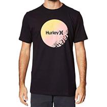 Camiseta Hurley Silk Circle Masculina Preto