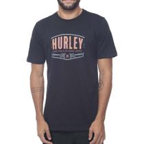 Camiseta Hurley Silk Outdoor Masculina Preto Camiseta Hurley Silk Outdoor Masculina Preto