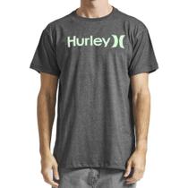 Camiseta Hurley Silk Solid Mescla Preto Camiseta Hurley Silk Solid Mescla Preto
