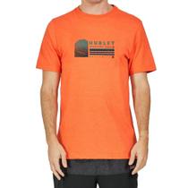 Camiseta Hurley Silk Spectro Mescla Vermelho