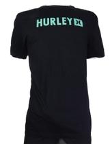 Camiseta Hurley Silk Square Preta