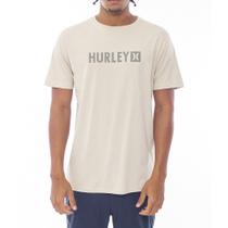 Camiseta Hurley Square WT24 Masculina Areia