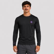 Camiseta Hurley Surf Tee Manga Longa Mini Icon ll UPF50+ Preta