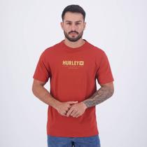 Camiseta Hurley Trace Vermelho Escuro